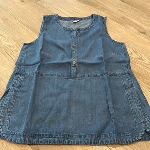 I Jill soft Jean sleeveless shirt